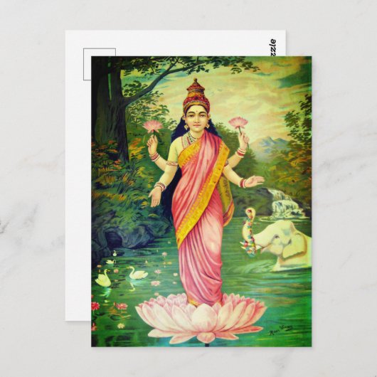 Carte Postale Lakshmi (Devant / Derrière)