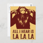 Carte Postale LaLaLa (Devant / Derrière)