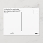 Carte Postale L'Alamo (Dos)