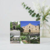 Carte Postale L'Alamo, San Antonio, Texas (Debout devant)
