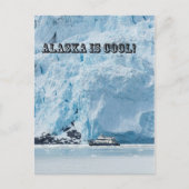 Carte Postale L'Alaska est cool ! (Devant)