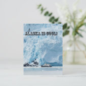Carte Postale L'Alaska est cool ! (Debout devant)