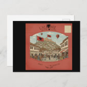 Carte postale ( L'Albanie ) (Devant / Derrière)