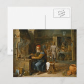 Carte Postale L'alchimiste (Devant / Derrière)