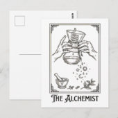 Carte Postale L'Alchimiste du Café (Devant / Derrière)
