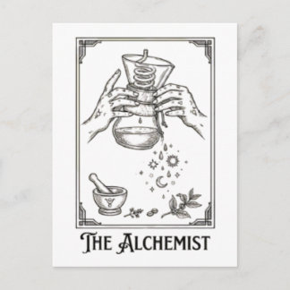 Carte Postale L'Alchimiste du Café