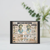 Carte Postale L'Alcool Voila l'Ennemi #1 (Debout devant)