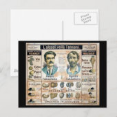 Carte Postale L'Alcool Voila l'Ennemi #1 (Devant / Derrière)