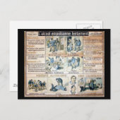 Carte Postale L'Alcool Voila l'Ennemi #2 (Devant / Derrière)