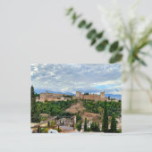 Carte Postale L'Alhambra de Grenade Espagne (Debout devant)