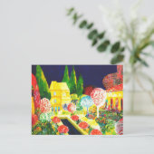 Carte Postale L'Alhambra de nuit. (Debout devant)