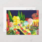 Carte Postale L'Alhambra de nuit. (Devant / Derrière)