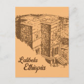 Carte Postale Lalibela Éthiopie (Devant)