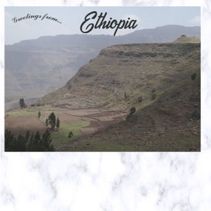 Carte Postale Lalibela Ethiopie