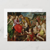 Carte Postale L'alimentation des cinq mille (Devant / Derrière)