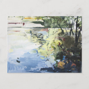 Carte Postale L'Alster en plein été Hambourg 2013