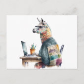 Carte Postale Lama créatif (Devant)