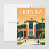 Carte Postale Lambeau Field États-Unis (Devant / Derrière)