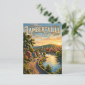 Carte Postale Lambertville New Jersey (Debout devant)