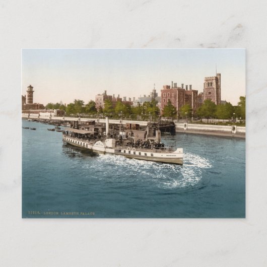 Carte Postale Lambeth Palace, Londres, Angleterre c.1895 (Devant)
