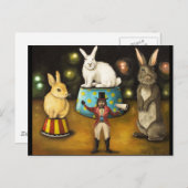 Carte Postale L'Ambiance Des Lapins Géants (Devant / Derrière)