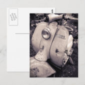 Carte Postale Lambretta 150 ld (Devant / Derrière)