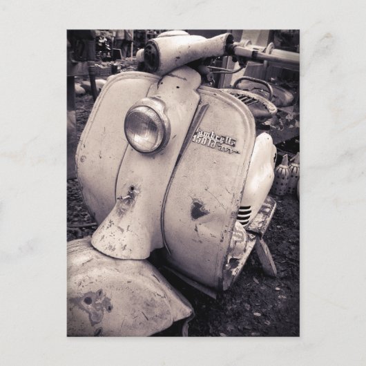 Carte Postale Lambretta 150 ld (Devant)
