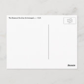 Carte Postale L'âme damnée de Michel-Ange (Dos)