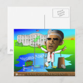 Carte Postale Lame Doc Président (Devant / Derrière)