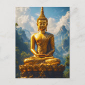 Carte Postale L'Âme Dorée du Siam (Devant)
