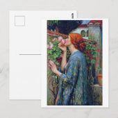 Carte Postale L'âme du Rose, John William Waterhouse (Devant / Derrière)