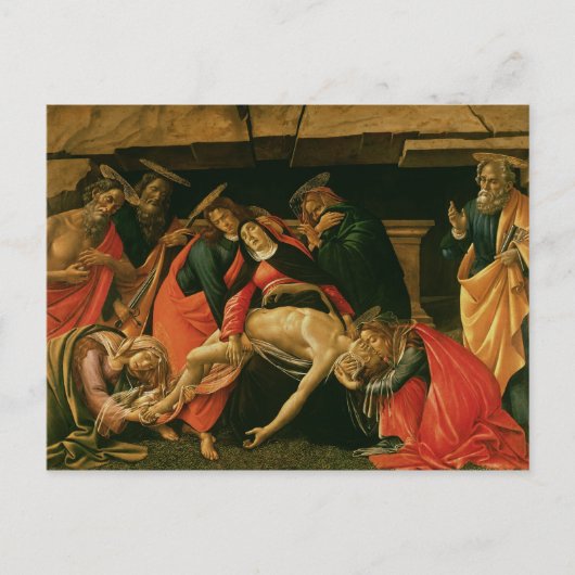 Carte Postale Lamentation du Christ. c.1490 (Devant)