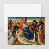 Carte Postale Lamentation over Dead Christ 1460-1464 (Devant / Derrière)