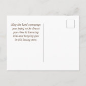 Carte Postale Lamentations 3:22-23 Steadfast Amour du Seigneur (Dos)