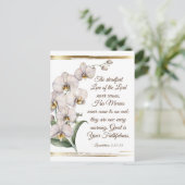 Carte Postale Lamentations 3:22-23 Steadfast Amour du Seigneur (Debout devant)