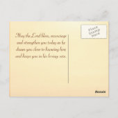 Carte Postale Lamentations 3:22 Ses miséricordes sont nouvelles, (Dos)