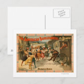 Carte Postale L'Américain Burlesquers 15 Beautés Jouer (Devant / Derrière)