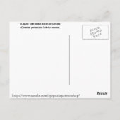 Carte Postale L'Amérique comme elle devrait être à nouveau ! (Dos)