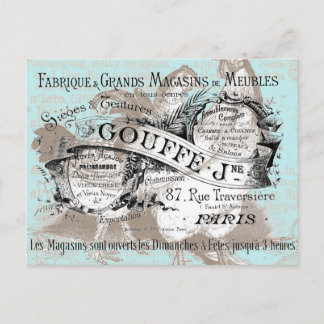 Carte Postale L'ameublement français de poulet