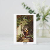 Carte Postale L'Ami De Cactus Par Spitzweg, Carl (Debout devant)