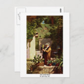 Carte Postale L'Ami De Cactus Par Spitzweg, Carl (Devant / Derrière)