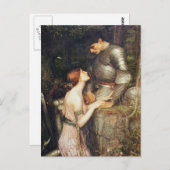 Carte Postale Lamia à genoux (Devant / Derrière)