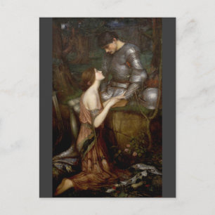 Carte Postale Lamia par John William Waterhouse