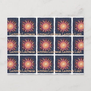 Carte Postale Lammas/Lughnasa Sun Harvest Pagan