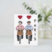 Carte Postale L'amour à Paris (Debout devant)