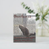 Carte Postale l'amour attend (Debout devant)