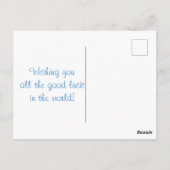 Carte Postale L'amour complète le casse-tête (Dos)