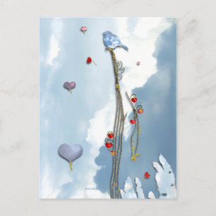 Carte Postale L'Amour Croissant !