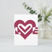 Carte Postale L'amour dans le vin pourpre (Debout devant)