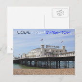 Carte Postale L'amour de Brighton (Devant / Derrière)
